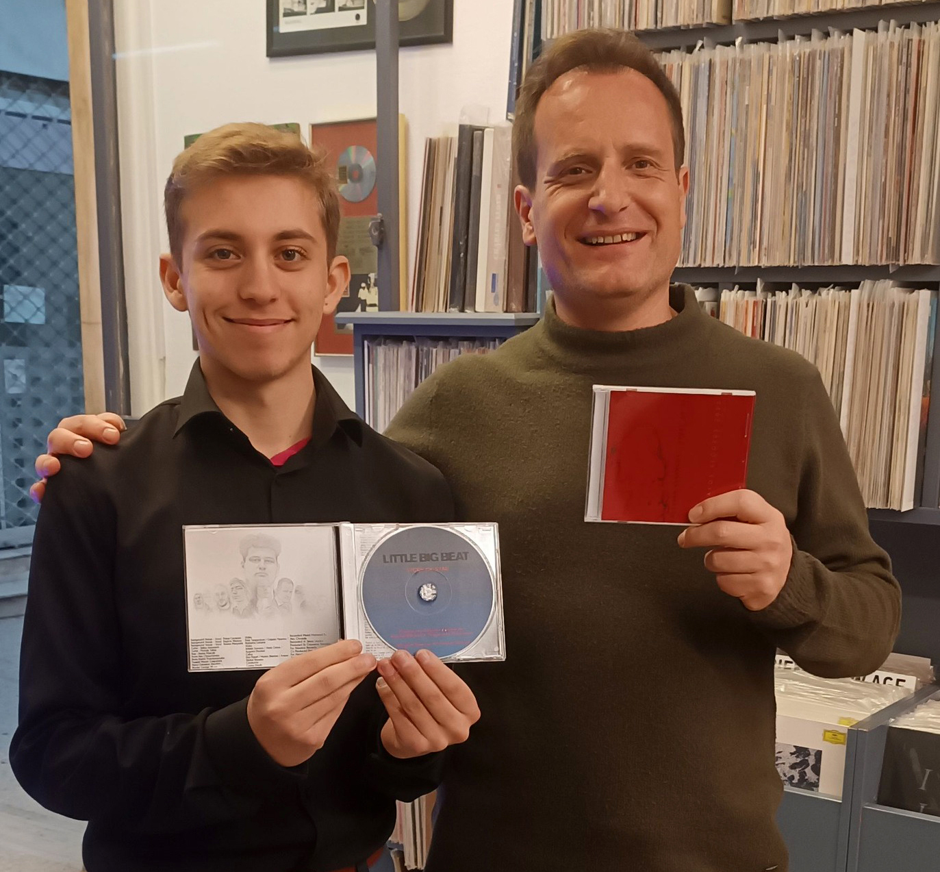 Odysseas Alexakos and Lieber Panos at 'Bebop Records and More'