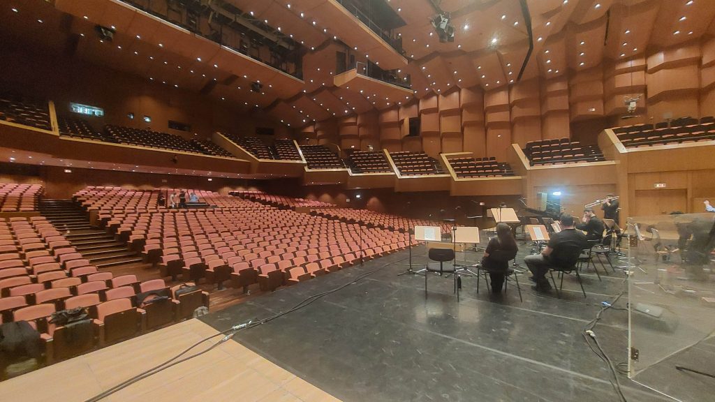 Rehearsals at 'Megaron Moussikis' Music Hall, Athens with Odysseas Alexakos & Orchestra - November 4th 2025