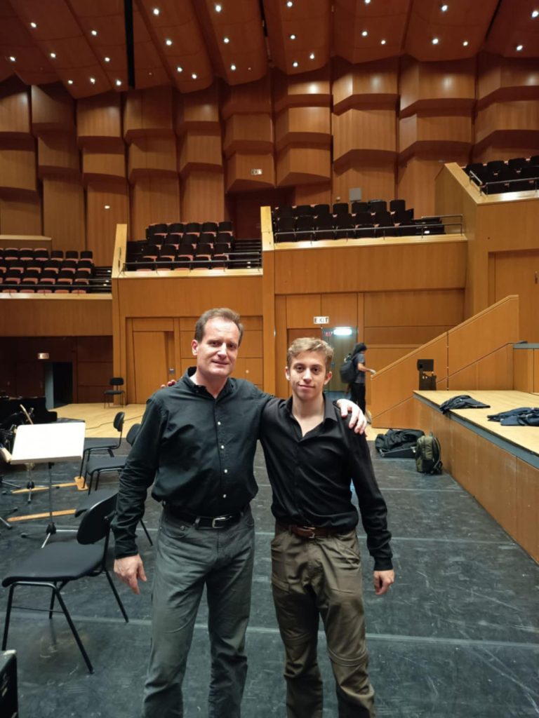 Rehearsals at 'Megaron Moussikis' Music Hall, Athens with Odysseas Alexakos & Orchestra - November 4th 2025