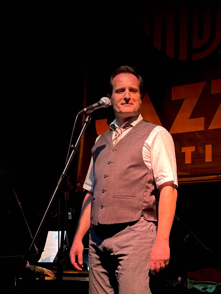 Lieber Panos performing at 'Chet Baker Tribute' at 'Jazzét', Athens